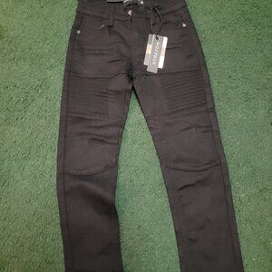 Stretch black jeans